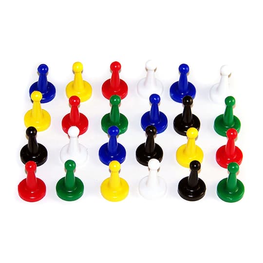 Koplow Games Standard Pawns, 24 Per Pack, 12 Packs